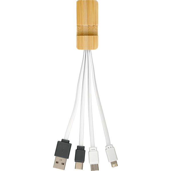 3 IN 1 DUO BAMBOO STAND CABLE... from ASI 30208 A P Specialties / AP Specialties