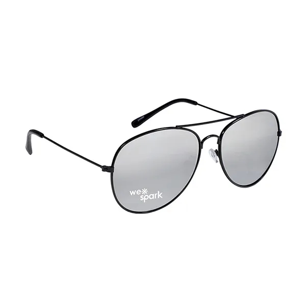 Aviator style sunglasses with acrylic lenses with UVA and UVB protection.... from ASI 62660 Innovation Line