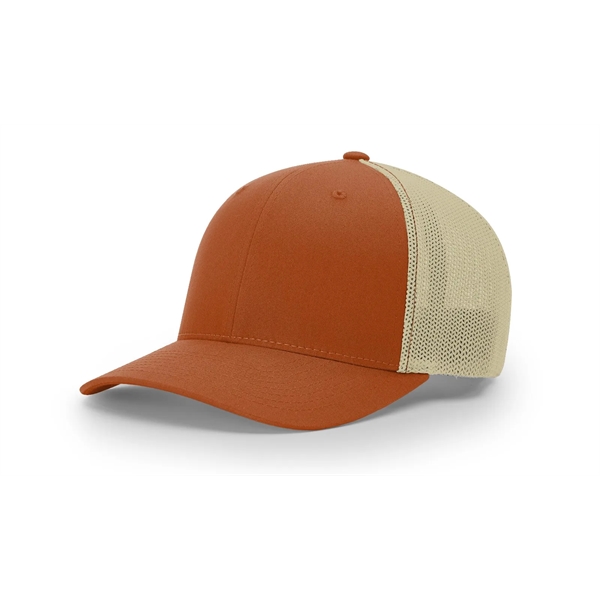 Genuine Etched Leather,this mesh back cap with mid-pro crown shape comes... from ASI 72657 Active Life Promo / Active Life