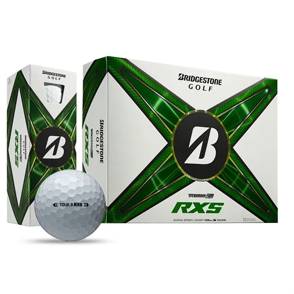 Bridgestone Tour B RXS golf balls; Box contains 12 white balls... from ASI 38120 Ball Pro / Diversified Quality Kitchenware