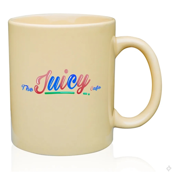 Basic coffee mug with C-handle, 11 oz.... from ASI 39552 BEL Promo