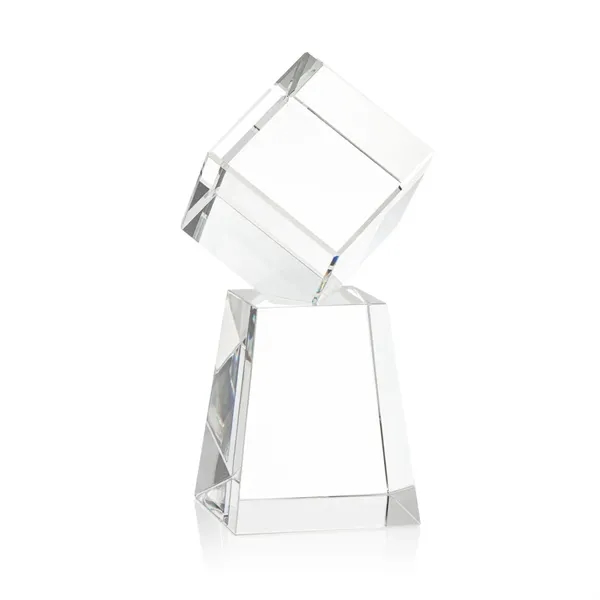 The Burrill VividPrint™ Award on Base is a perfectly polished cube... from ASI 84592 St Regis Group / St Regis
