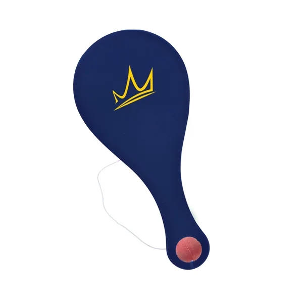 10 1/2" plastic paddle ball game in assorted colors.... from ASI 63549 Jornik Manufacturing Corp / Jornik