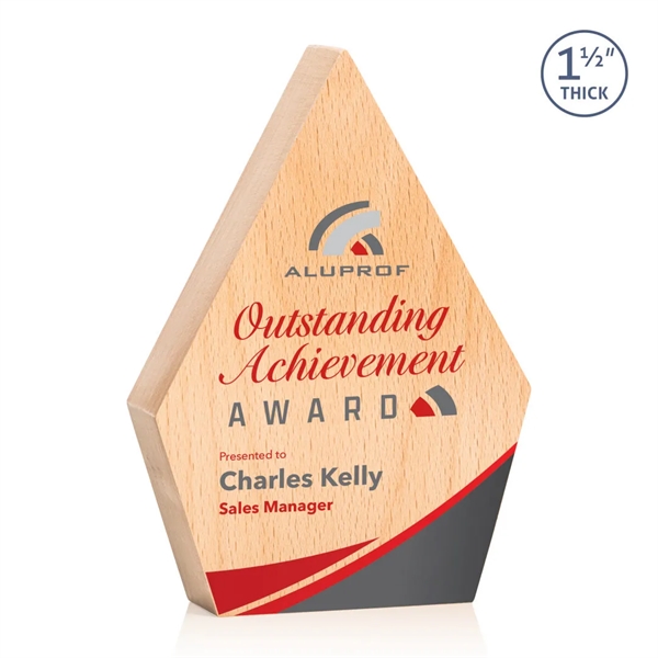 Whether celebrating professional milestones, or outstanding achievements, the Leeds VividPrint™ Award... from ASI 84592 St Regis Group / St Regis