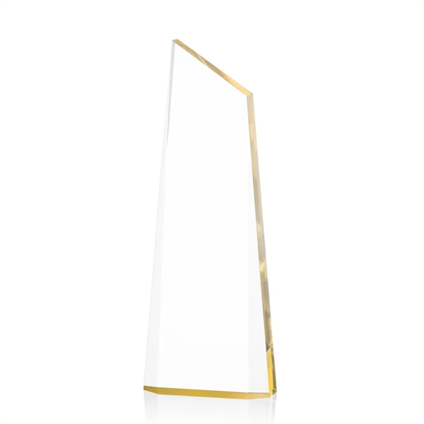 The exquisite Webster Award is a tall freestanding award with beveled... from ASI 84592 St Regis Group / St Regis