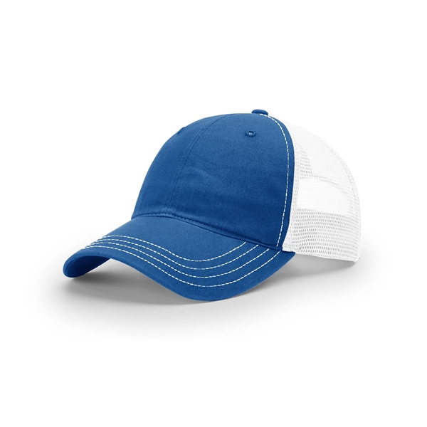 This garment-washed, unstructured mesh back trucker cap is all about comfort... from ASI 72657 Active Life Promo / Active Life