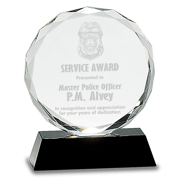 Facet Crystal on Pedestal Base... from ASI 92531 Unique Custom Products / UCP