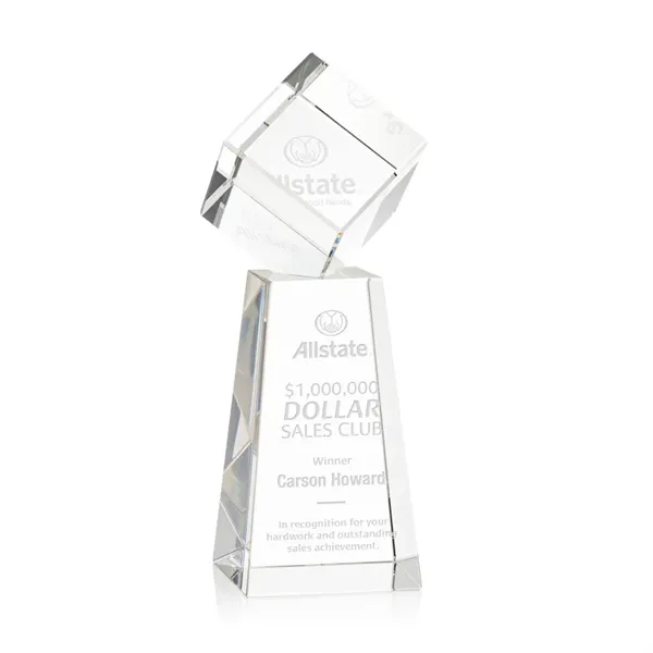 The Burrill Award on Base is a perfectly polished cube made... from ASI 84592 St Regis Group / St Regis