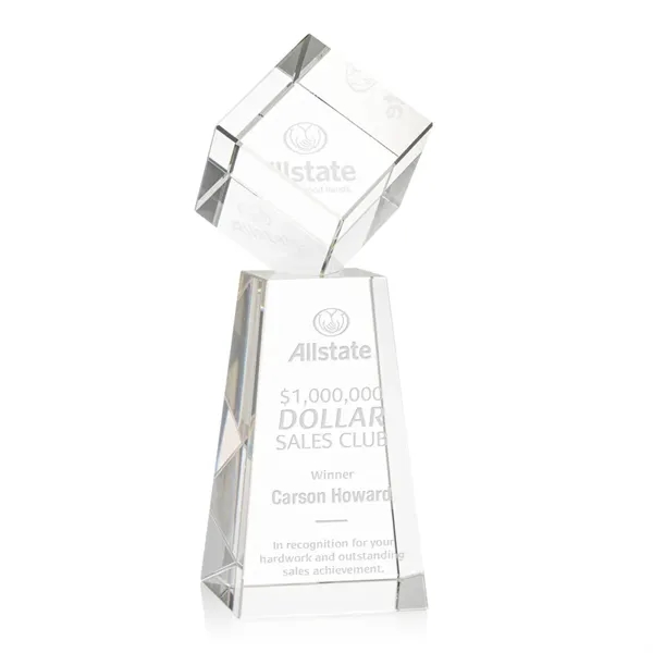The Burrill Award on Base is a perfectly polished cube made... from ASI 84592 St Regis Group / St Regis