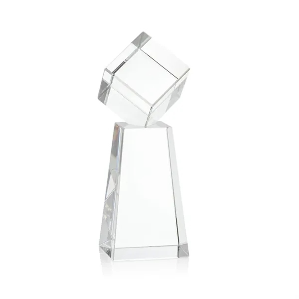 The Burrill VividPrint™ Award on Base is a perfectly polished cube... from ASI 84592 St Regis Group / St Regis