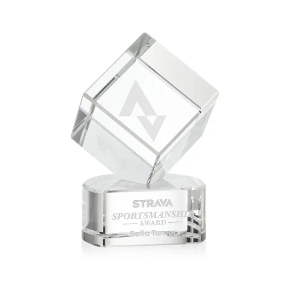 The Burrill Award on Base is a perfectly polished cube made... from ASI 84592 St Regis Group / St Regis