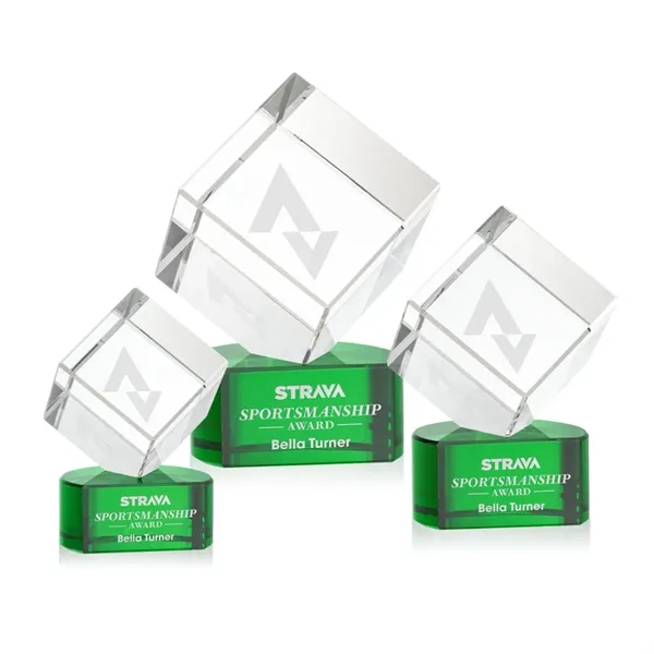 The Burrill Award on Base is a perfectly polished cube made... from ASI 84592 St Regis Group / St Regis