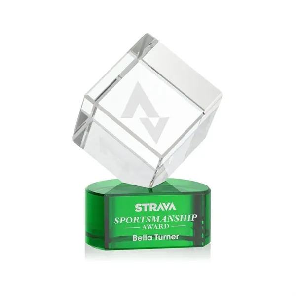 The Burrill Award on Base is a perfectly polished cube made... from ASI 84592 St Regis Group / St Regis