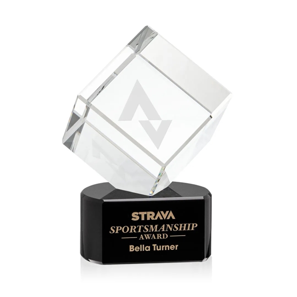The Burrill Award on Base is a perfectly polished cube made... from ASI 84592 St Regis Group / St Regis