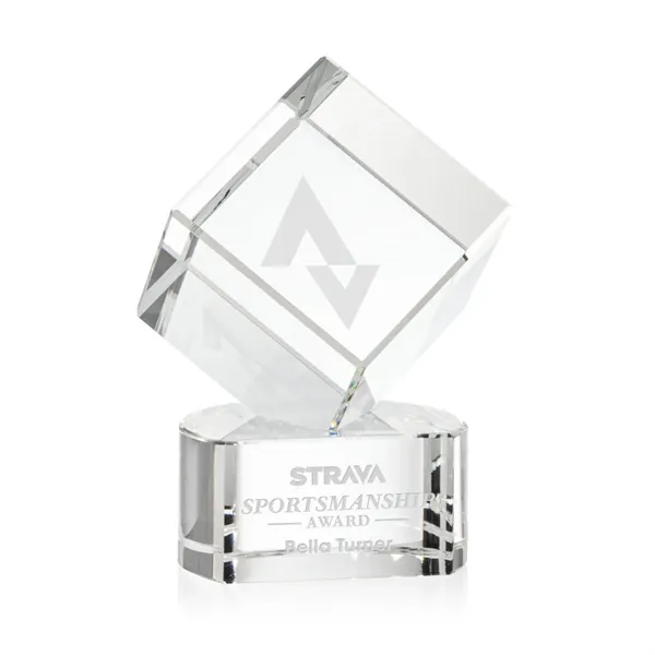 The Burrill Award on Base is a perfectly polished cube made... from ASI 84592 St Regis Group / St Regis