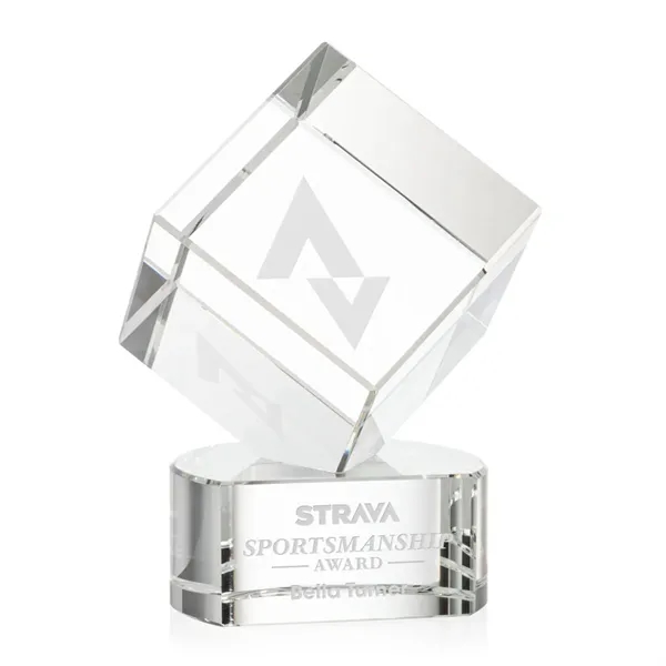 The Burrill Award on Base is a perfectly polished cube made... from ASI 84592 St Regis Group / St Regis