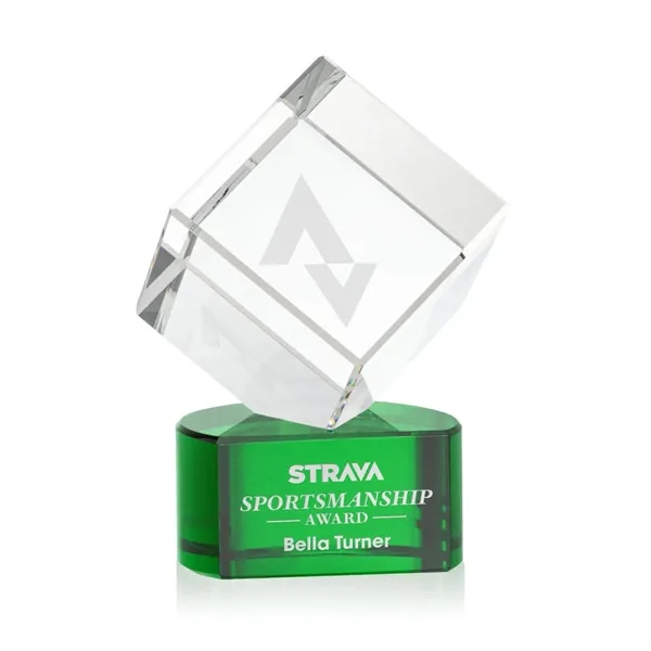 The Burrill Award on Base is a perfectly polished cube made... from ASI 84592 St Regis Group / St Regis