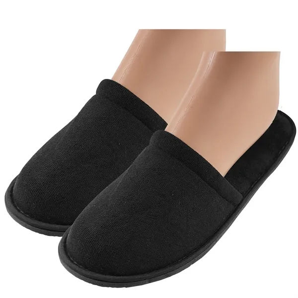 Soft, terry comfy slippers for men and women.... from ASI 90160 Suntex Industries