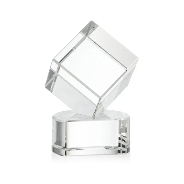 The Burrill VividPrint™ Award on Base is a perfectly polished cube... from ASI 84592 St Regis Group / St Regis