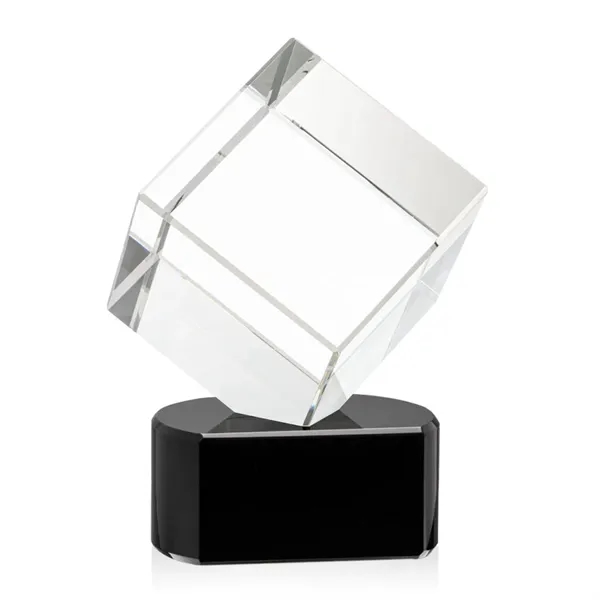 The Burrill VividPrint™ Award on Base is a perfectly polished cube... from ASI 84592 St Regis Group / St Regis