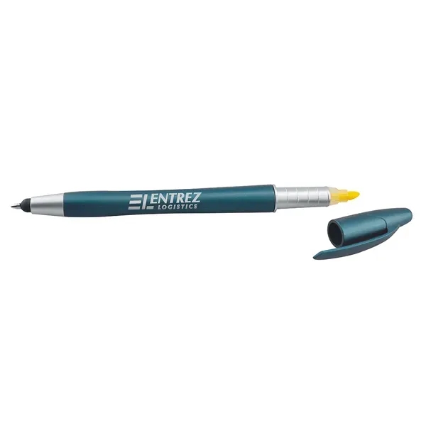 Twist Highlighter-Pen Stylus Combo... from ASI 40480 Koozie Group