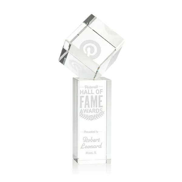 The Burrill Award on Base is a perfectly polished cube made... from ASI 84592 St Regis Group / St Regis