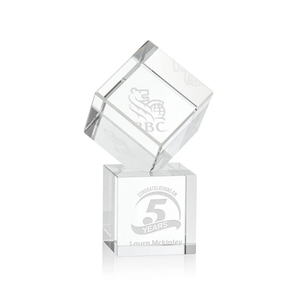 The Burrill Award on Base is a perfectly polished cube made... from ASI 84592 St Regis Group / St Regis