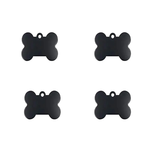 Aluminum bone shape pet tag plus laser engraving on 1 location... from ASI 37218 Athena Promo (tm)