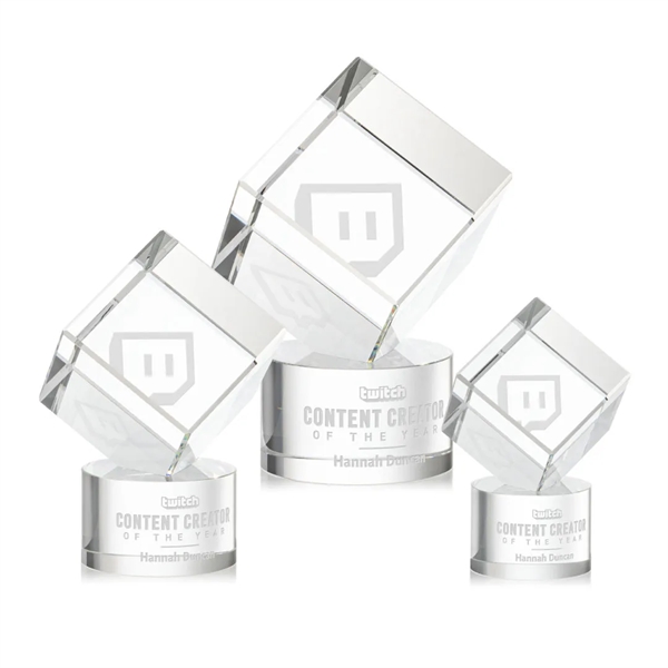 The Burrill Award on Base is a perfectly polished cube made... from ASI 84592 St Regis Group / St Regis