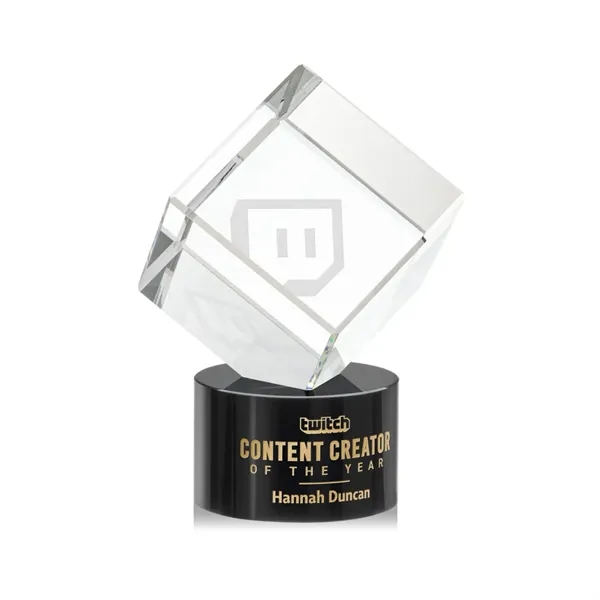 The Burrill Award on Base is a perfectly polished cube made... from ASI 84592 St Regis Group / St Regis