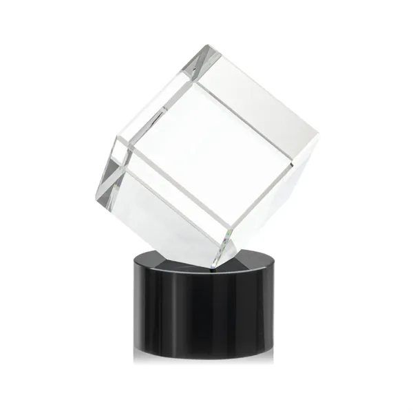 The Burrill VividPrint™ Award on Base is a perfectly polished cube... from ASI 84592 St Regis Group / St Regis