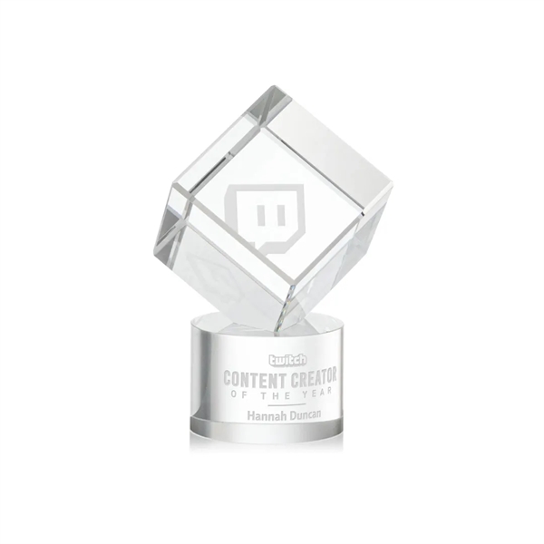 The Burrill Award on Base is a perfectly polished cube made... from ASI 84592 St Regis Group / St Regis