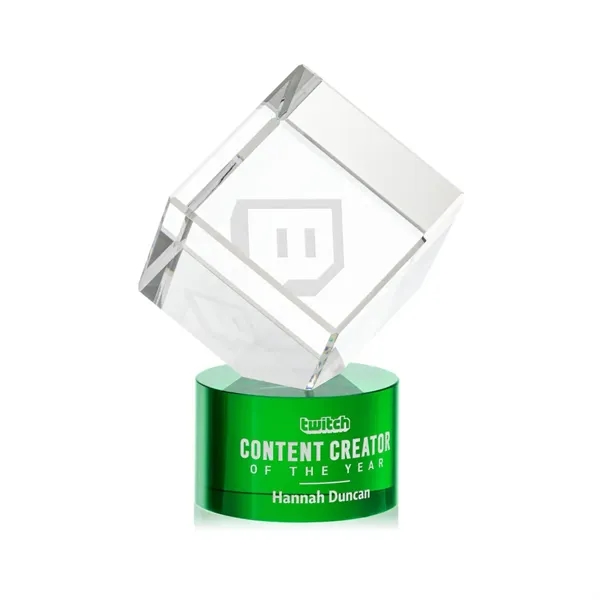 The Burrill Award on Base is a perfectly polished cube made... from ASI 84592 St Regis Group / St Regis