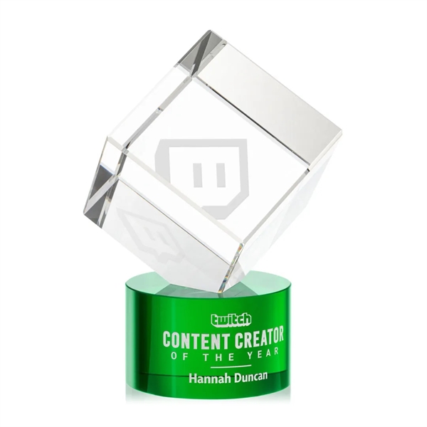 The Burrill Award on Base is a perfectly polished cube made... from ASI 84592 St Regis Group / St Regis