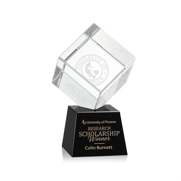 The Burrill Award on Base is a perfectly polished cube made... from ASI 84592 St Regis Group / St Regis