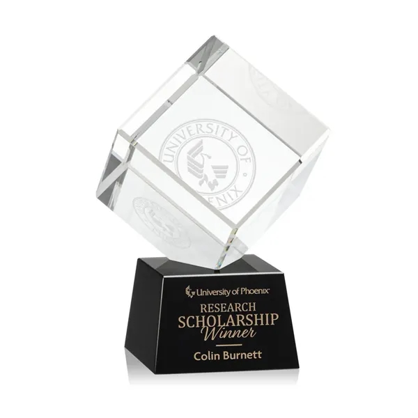 The Burrill Award on Base is a perfectly polished cube made... from ASI 84592 St Regis Group / St Regis