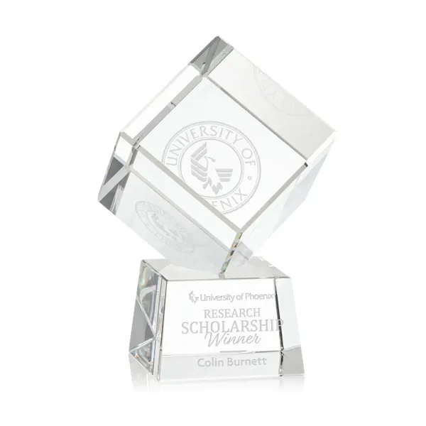 The Burrill Award on Base is a perfectly polished cube made... from ASI 84592 St Regis Group / St Regis
