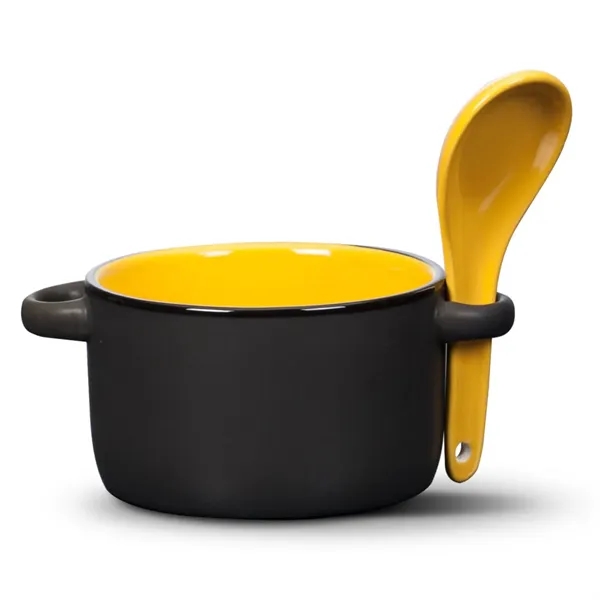 Enjoy a delicious hot soup with the Merritt Soup Mug! Features... from ASI 84592 St Regis Group