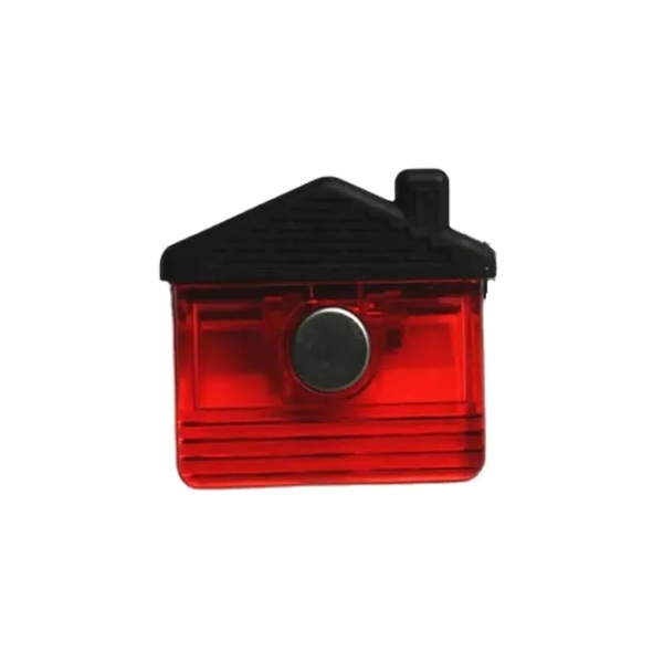 House shaped fridge magnetic memo clip plus 1 color silkscreen imprint... from ASI 37218 Athena Promo (tm)