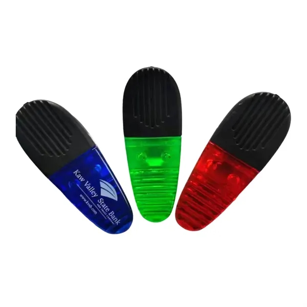 Plastic fridge magnetic memo clip plus 1 color silkscreen imprint on... from ASI 37218 Athena Promo (tm)
