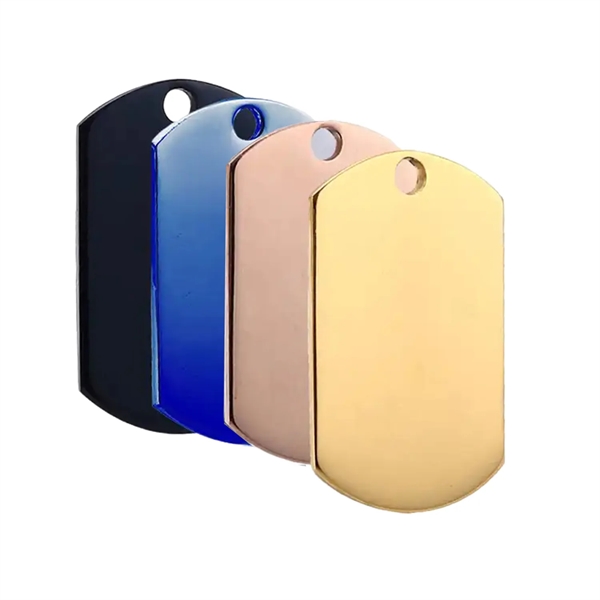 Pet tag made of brass plus laser engraving on 1 location... from ASI 37218 Athena Promo (tm)