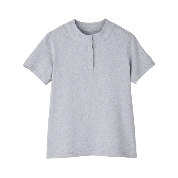Ladies' polo made of cotton and spandex jersey with moisture-wicking and... from ASI 34063 alphabroder