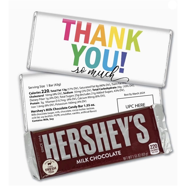 Custom Hershey's Chocolate Bars... from ASI 89971 Stuff A Mug