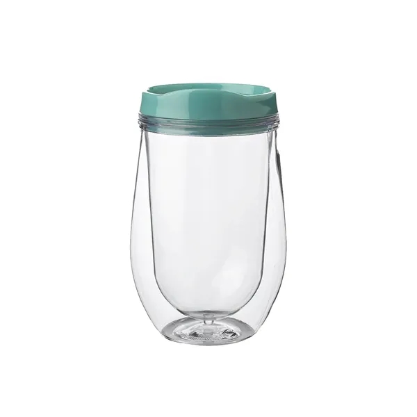 15 oz. double wall acrylic tumbler with lid plus free 1... from ASI 37218 Athena Promo (tm)