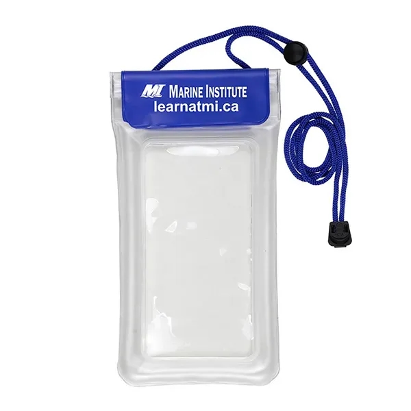 PVC water resistant cellphone pouch with 21" adjustable breakaway lanyard.... from ASI 62660 Innovation Line