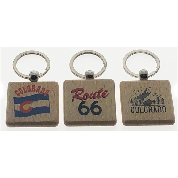This Economy Wood Key Tags comes in three different shapes.... from ASI 40610 Perry Blackburne Inc / KEYTAGLINE