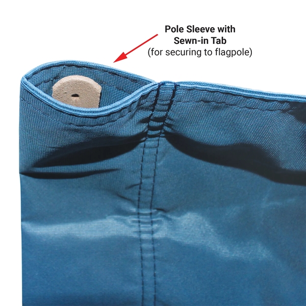 3' x 5' Embroidered Double Sided Flag... from ASI 80228 Quinn