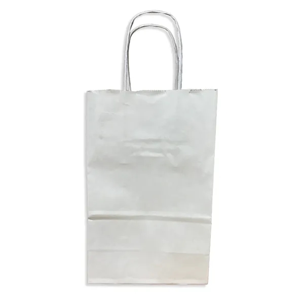 White Twisted Handle Bag With One Color Printing... from ASI 45795 Colorguppy Printing