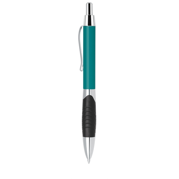 Retractable aluminum Ballpoint pen with a sleek, lacquer-coated barrel and a... from ASI 68190 Lungsal / Lungsal