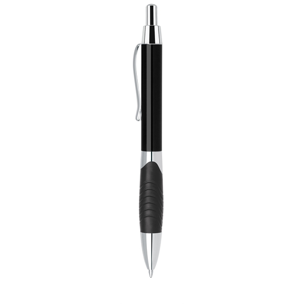 Retractable aluminum Ballpoint pen with a sleek, lacquer-coated barrel and a... from ASI 68190 Lungsal / Lungsal